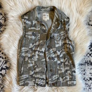 Dolled Up Military Style Vest